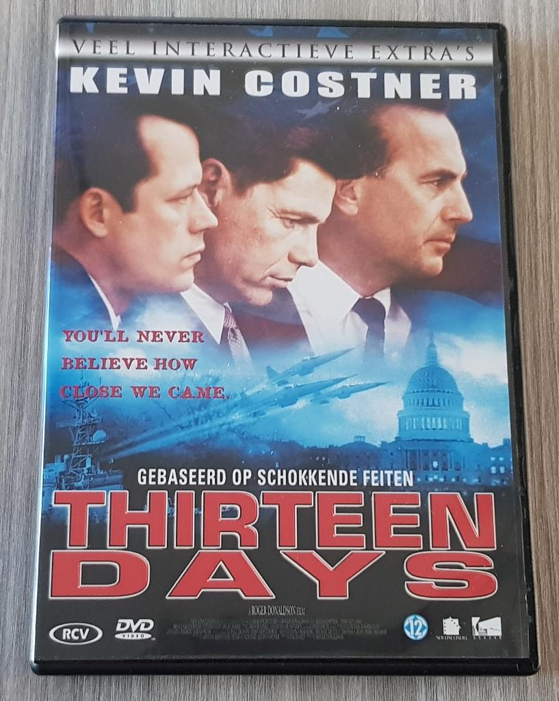 DVD Thirteen Days, Vanaf 12 jaar, Ophalen of Verzenden, Zo goed als nieuw, Actiethriller