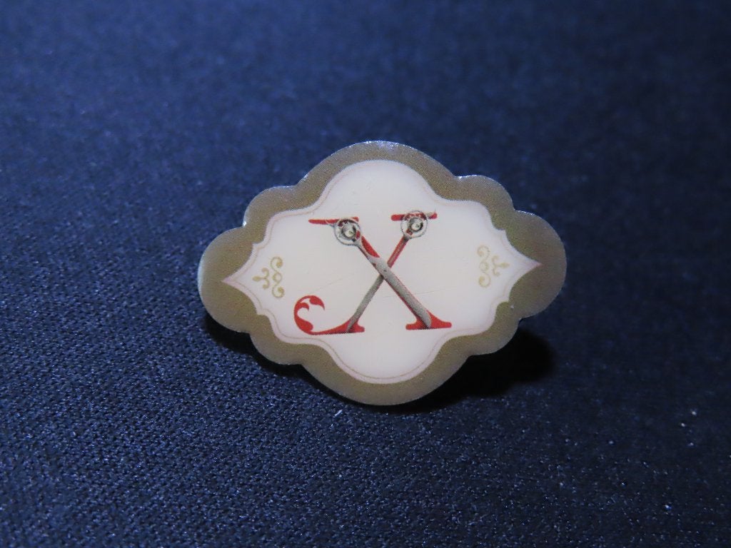 Efteling pin alfabet letter X Epp 276 ruilen tegen zie tekst, Verzamelen, Efteling, Ophalen, Nieuw, Button of Speldje