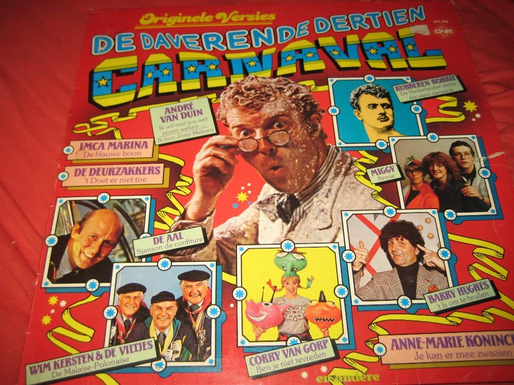 LP, De daverende Dertien Carnaval, Ophalen of Verzenden, Zo goed als nieuw, 12 inch