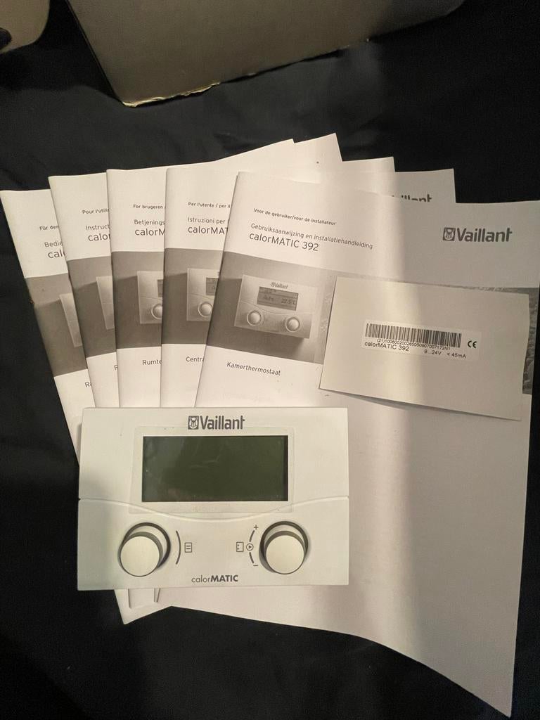 Nieuw in doos; Vaillant CalorMATIC VRT 392 Kamerthermostaat, Ophalen, Nieuw