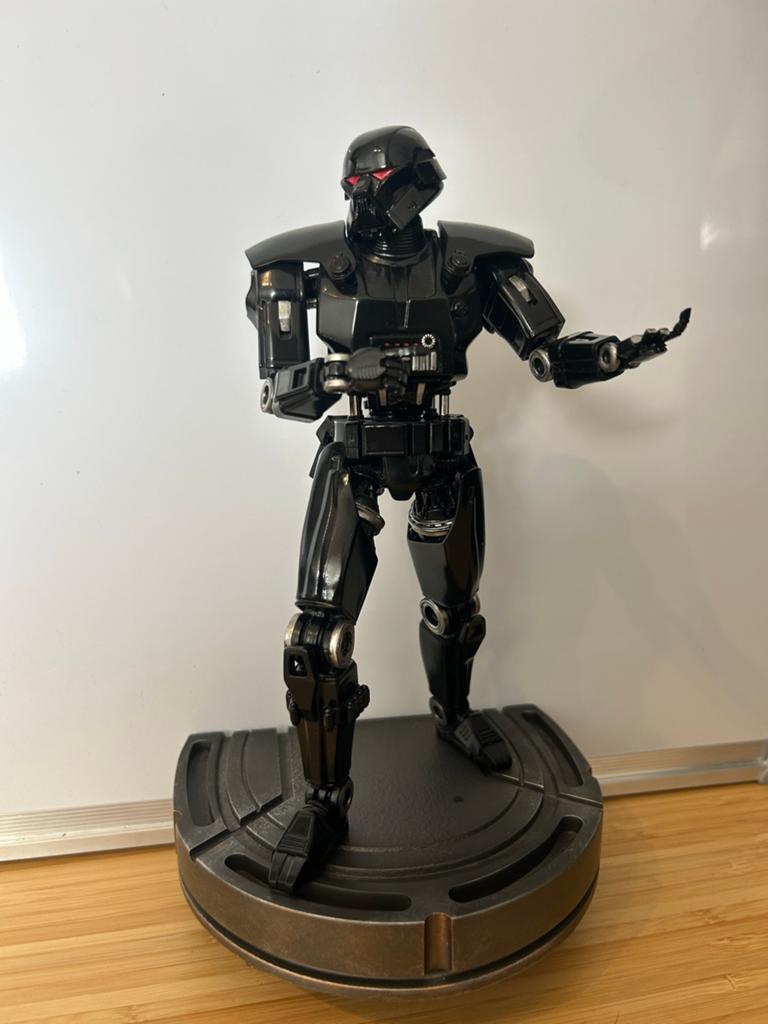 Star Wars Dark Trooper 1/10 Schaal Polystone Standbeeld, Ophalen of Verzenden, Zo goed als nieuw