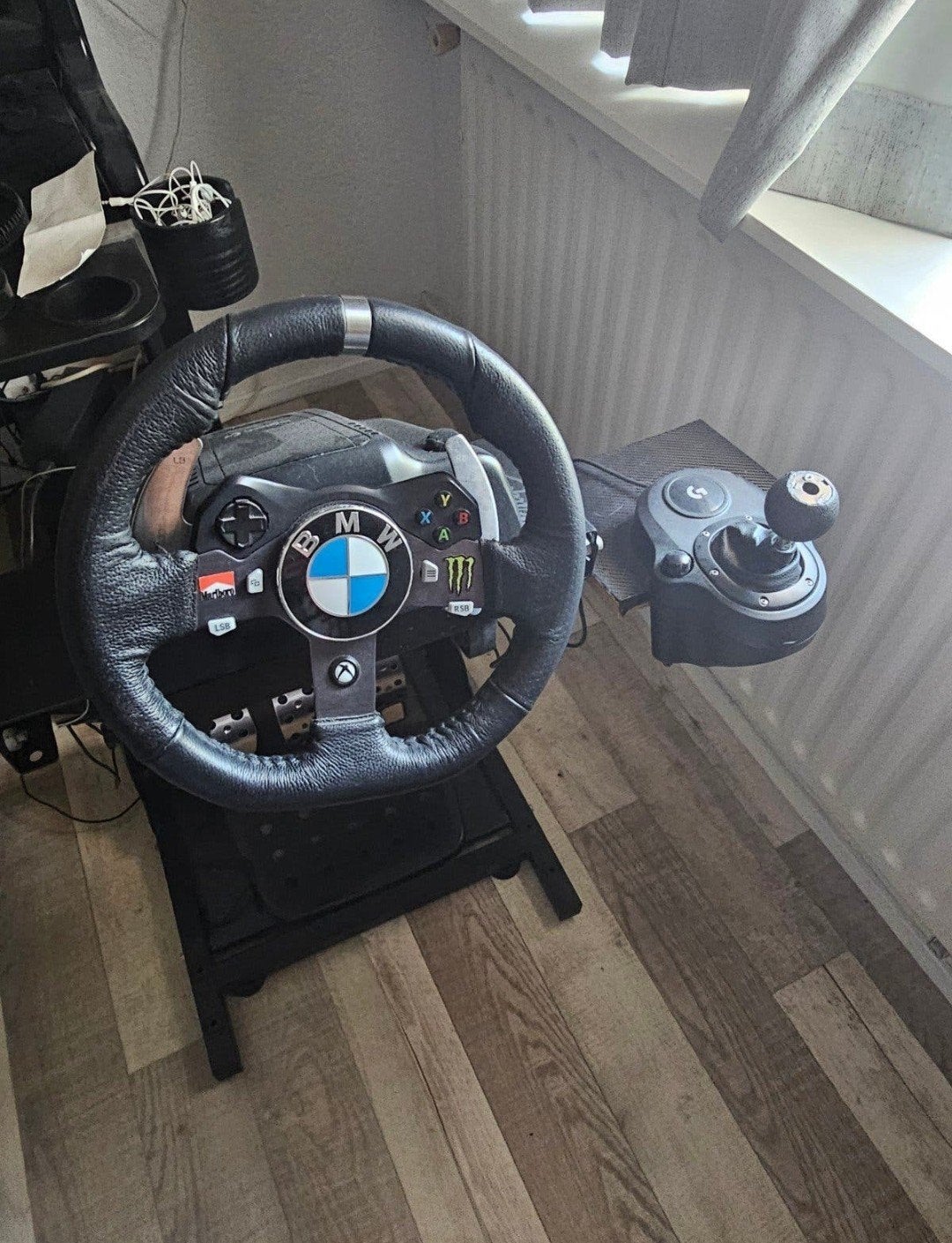 Logitech G920 racestuur met pedalen en shifter, Spelcomputers en Games, Ophalen, Gebruikt