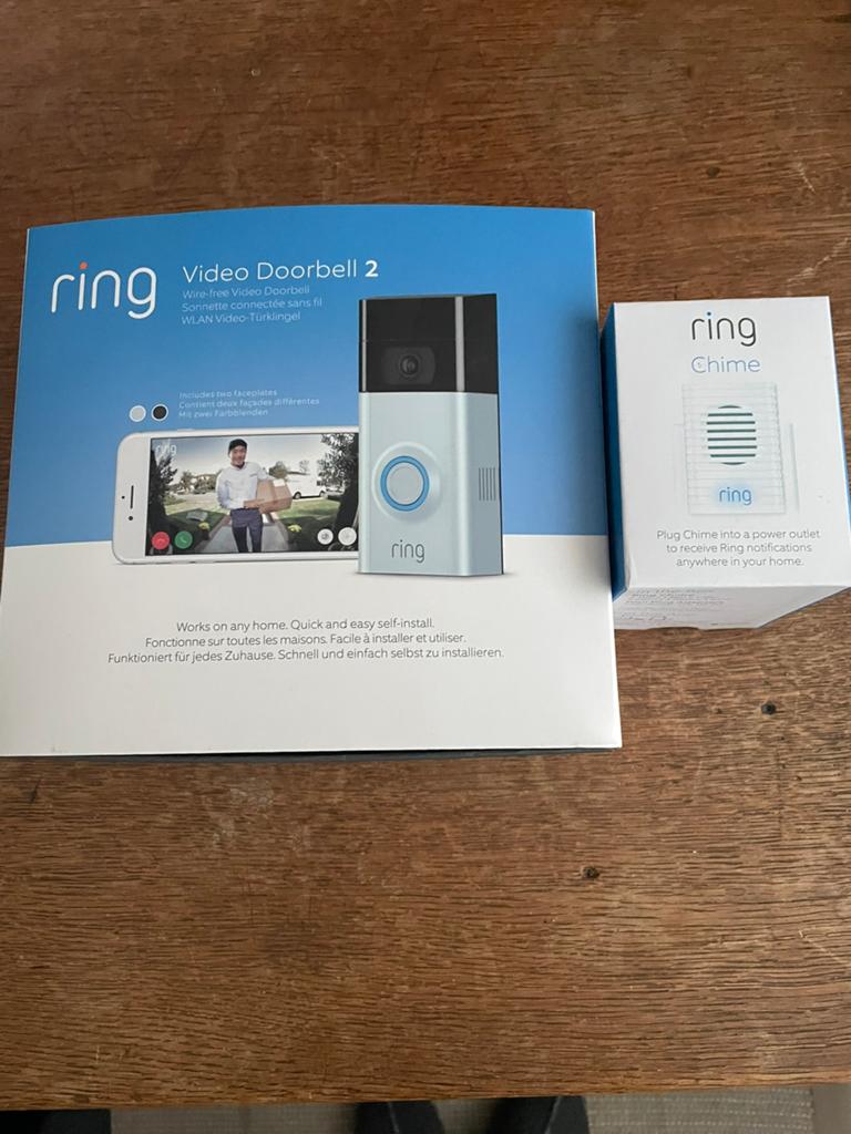 Ring deurbel, Ophalen, Zo goed als nieuw, Detector, Sensor of Melder, Raam of Deur