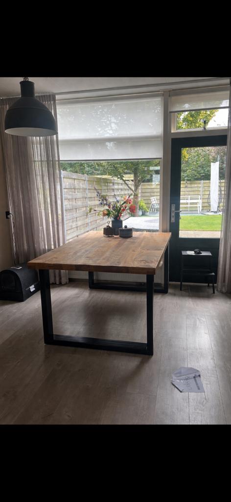 Mooie mango houten tafel, Huis en Inrichting, Complete inboedels, Ophalen