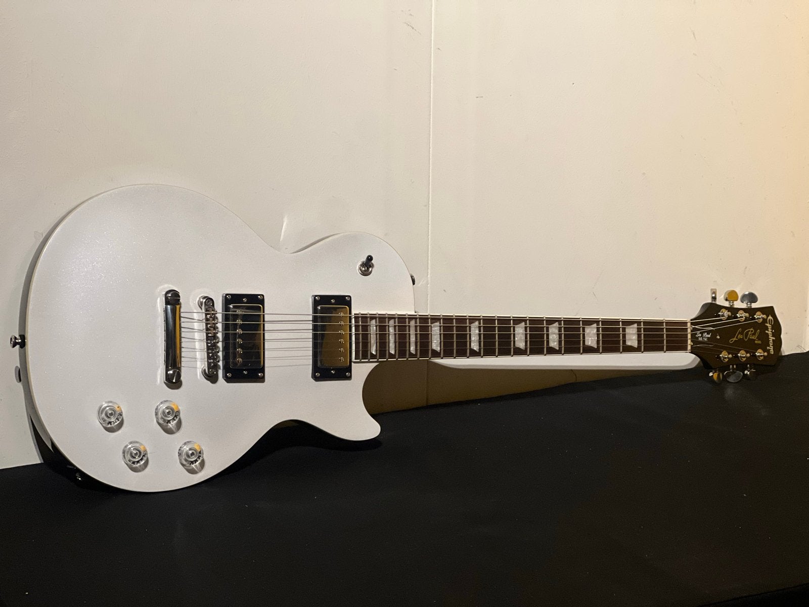 Epiphone Les Paul Muse Elektrische Gitaar - Pearl White, Ophalen, Zo goed als nieuw, Solid body, Epiphone
