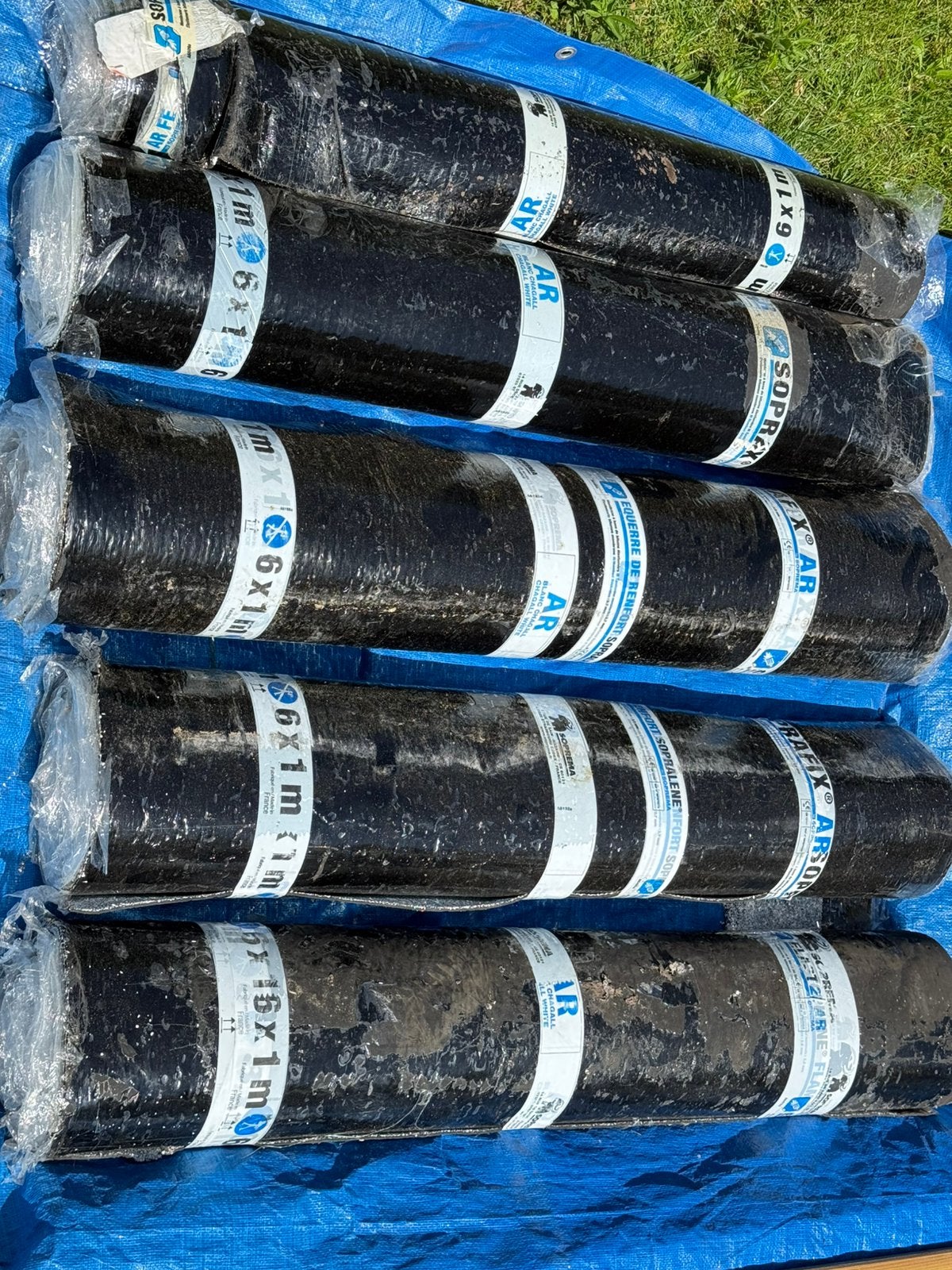 Nieuw Dakleer bitumen platdak afdak tuinhuis, Ophalen, Overige materialen, Soprema, Www.soprema.nl