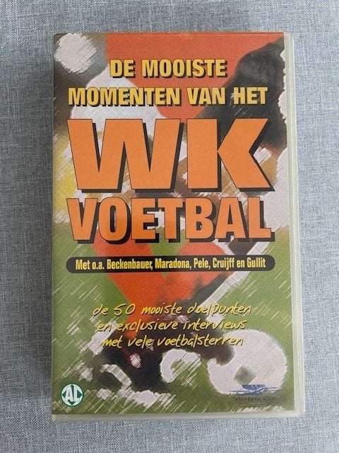 Videoband WK Voetbal – Worldcup USA ‘94 , Nederlands ondertiteld, Gebruikt, Alle leeftijden, Overige soorten