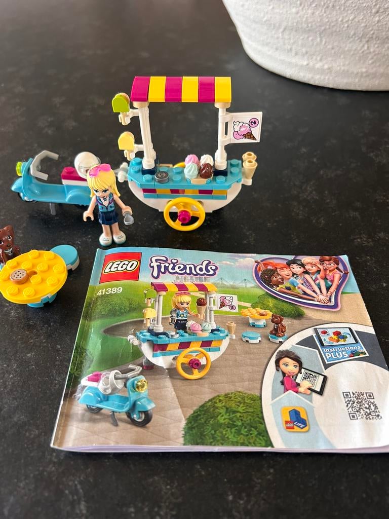 Lego Friends ijswagen, Ophalen, Zo goed als nieuw, Lego