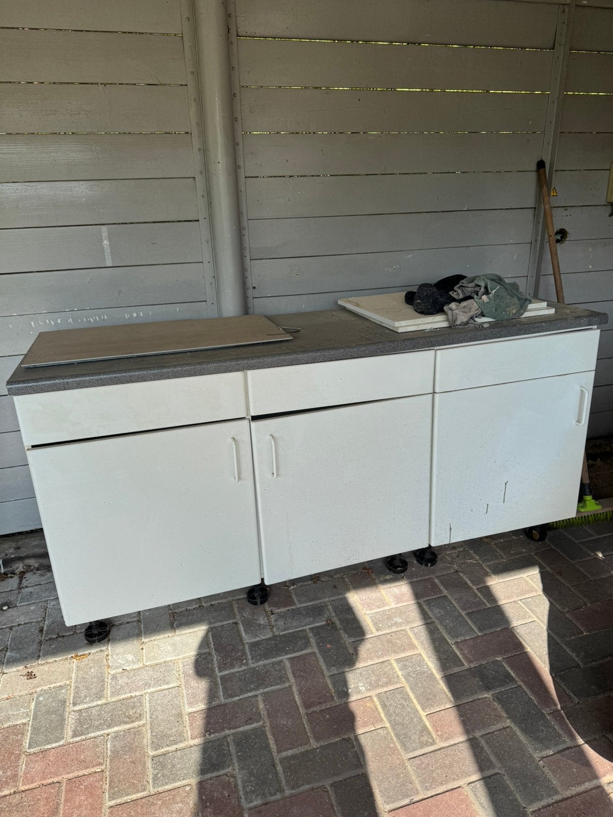 Aanrecht blok - GRATIS, Ophalen, Hout, Wit, Overige merken