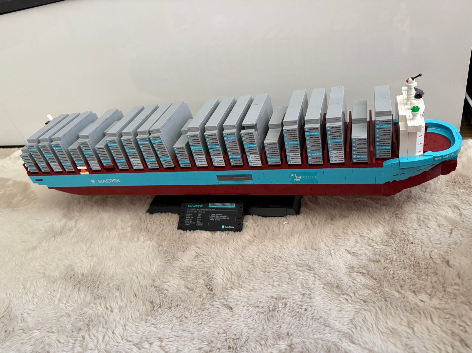 Lego maersk boot, Ophalen, Zo goed als nieuw