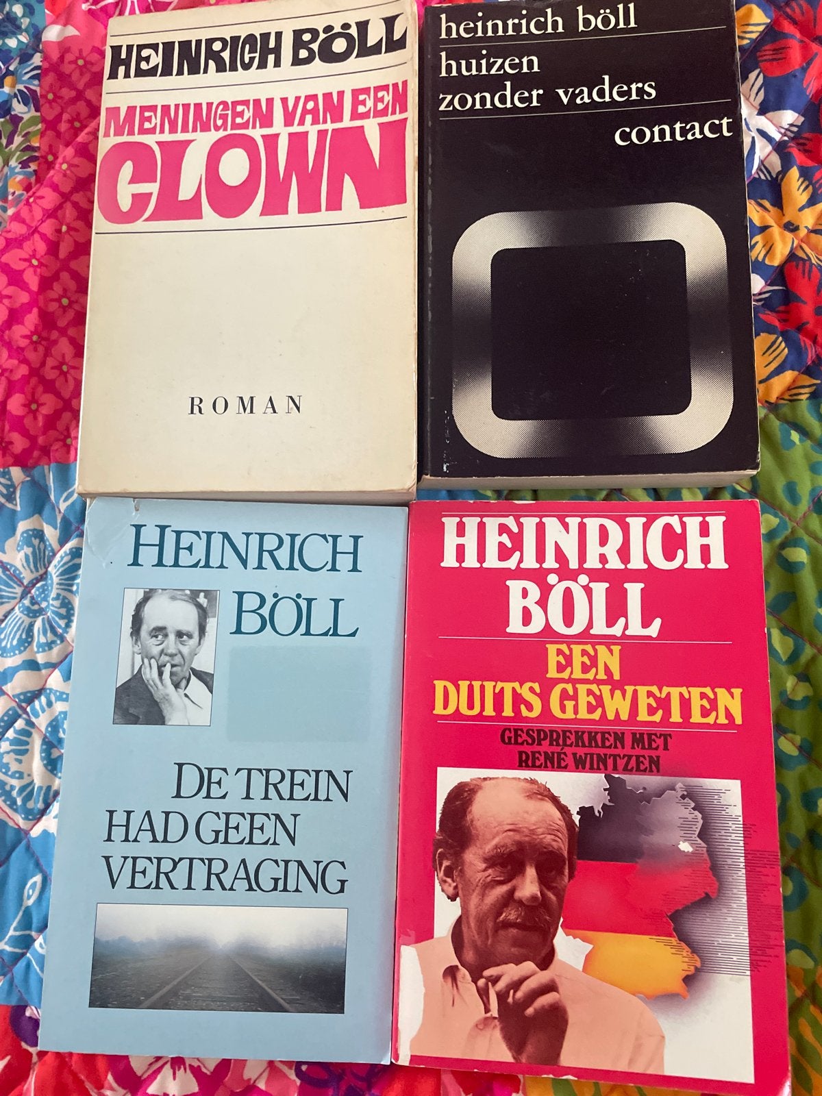 4 boeken van Heinrich Böll - Romans en gesprekken, Boeken, Ophalen of Verzenden, Gelezen, Europa overig