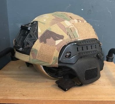 PGD ARCH Ballistische Helm (L, Zwart) + Multicam -defensie, Verzamelen, Ophalen of Verzenden, Landmacht, Overige gebieden, Helm of Baret