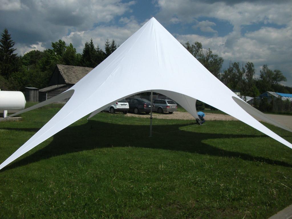 Profi Starflex-Shelter - Stertent - Starshade 10 x 10m. 2026, Tuin en Terras, Ophalen of Verzenden, Nieuw, 8 meter of meer, Stertent