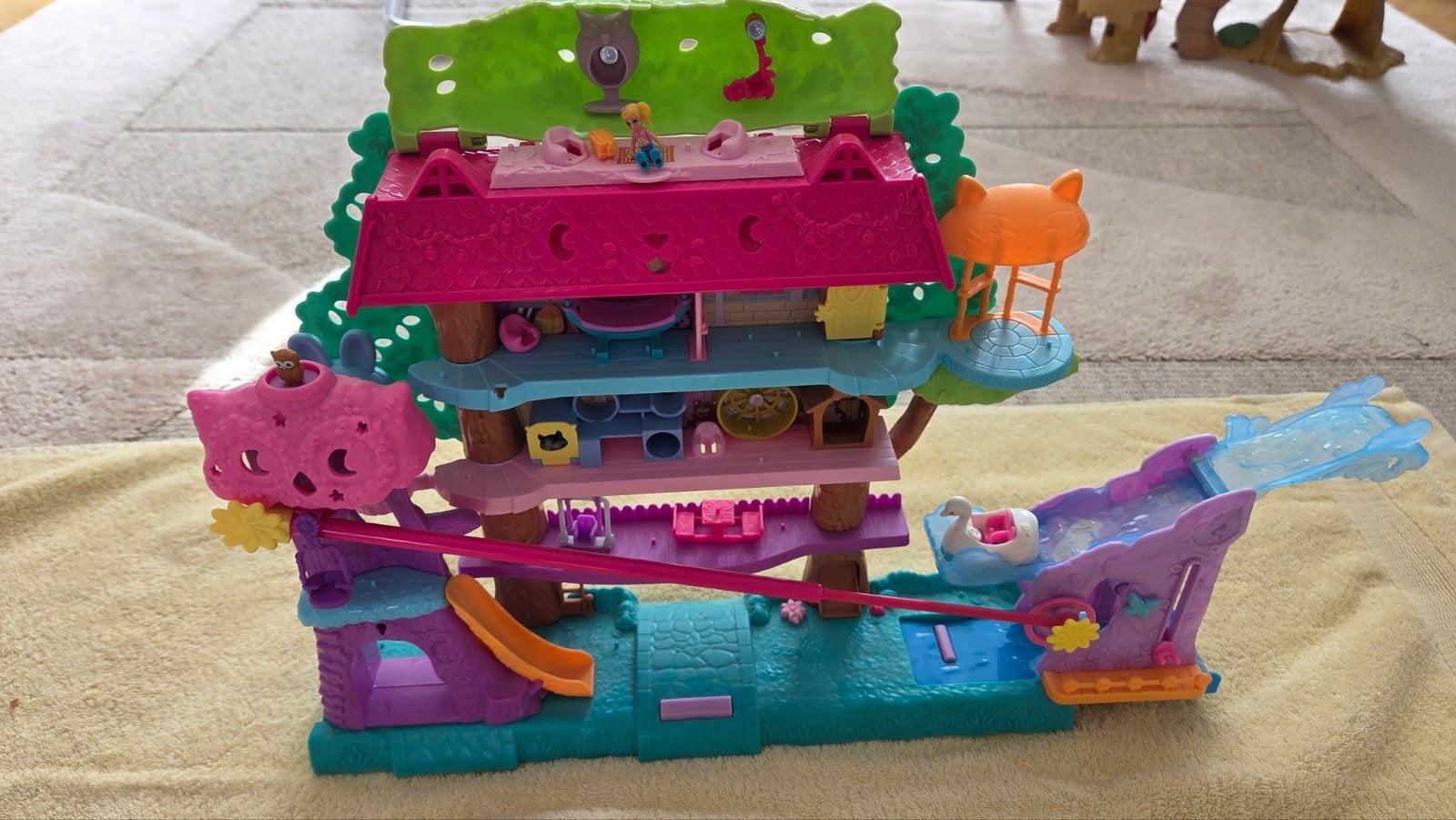 Polly Pocket Treehouse Party Playset, Ophalen, Zo goed als nieuw