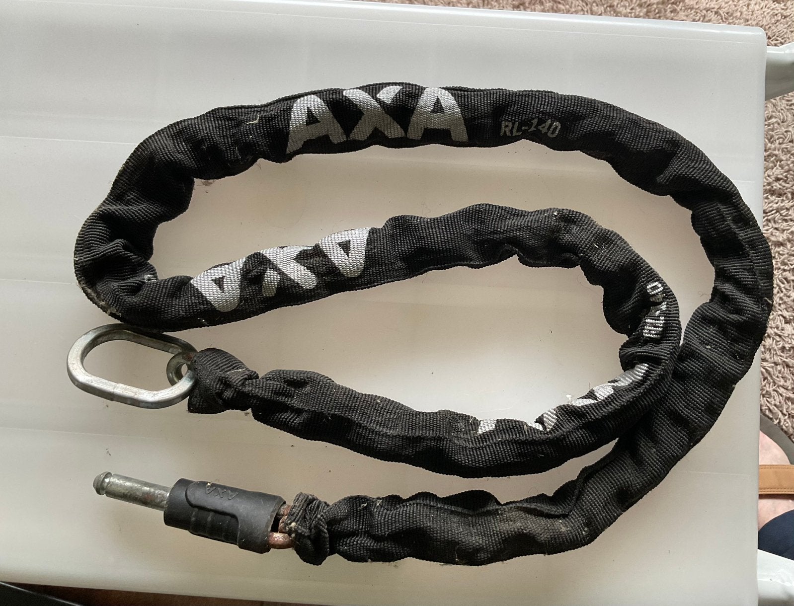 Axa fietsslot, Ophalen, Gebruikt, Ringslot
