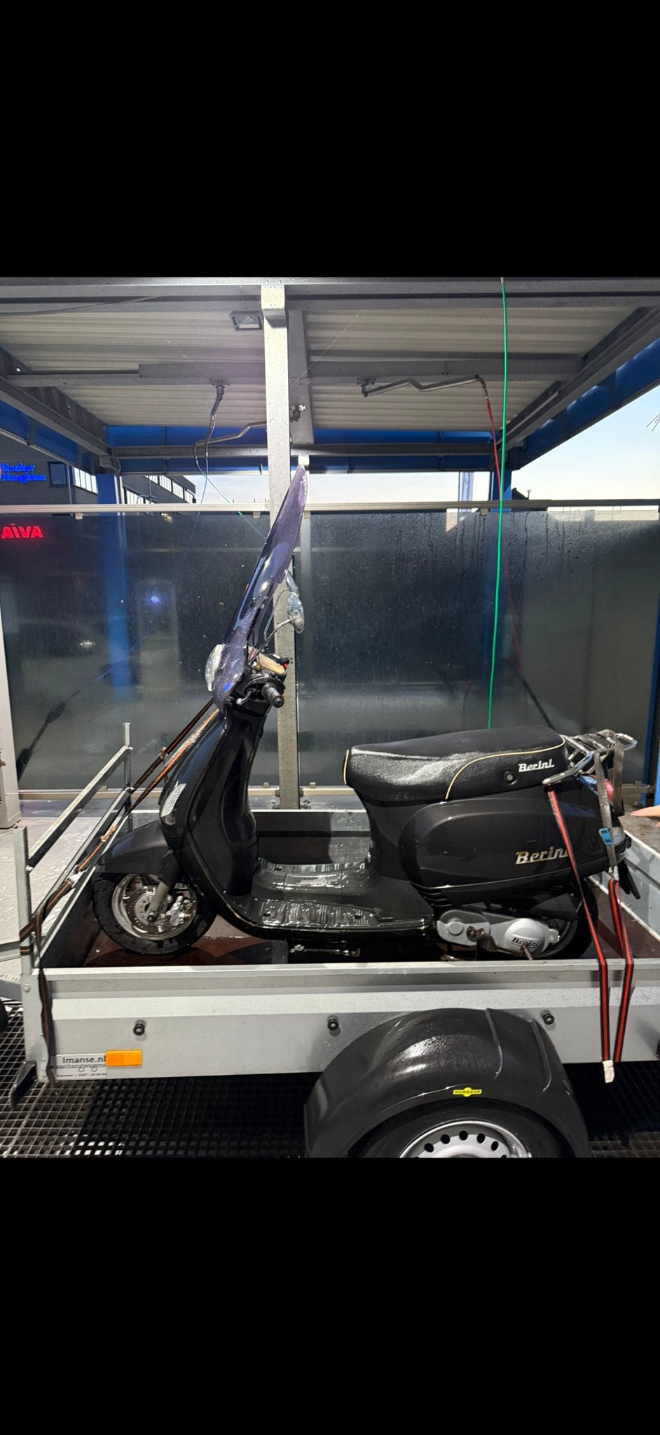Berini Scooter - Zwart, Ophalen, Gebruikt, Benzine, Overige merken