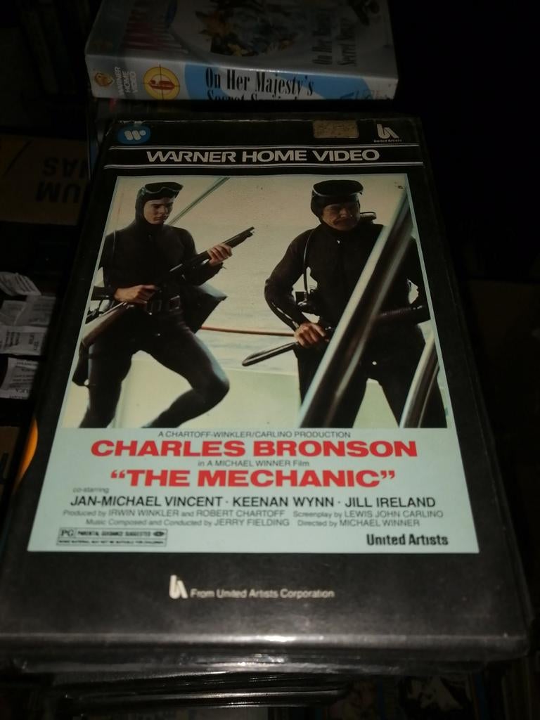 VHS ex-rental - The mechanic, Vanaf 16 jaar, Ophalen of Verzenden, Gebruikt, Horror