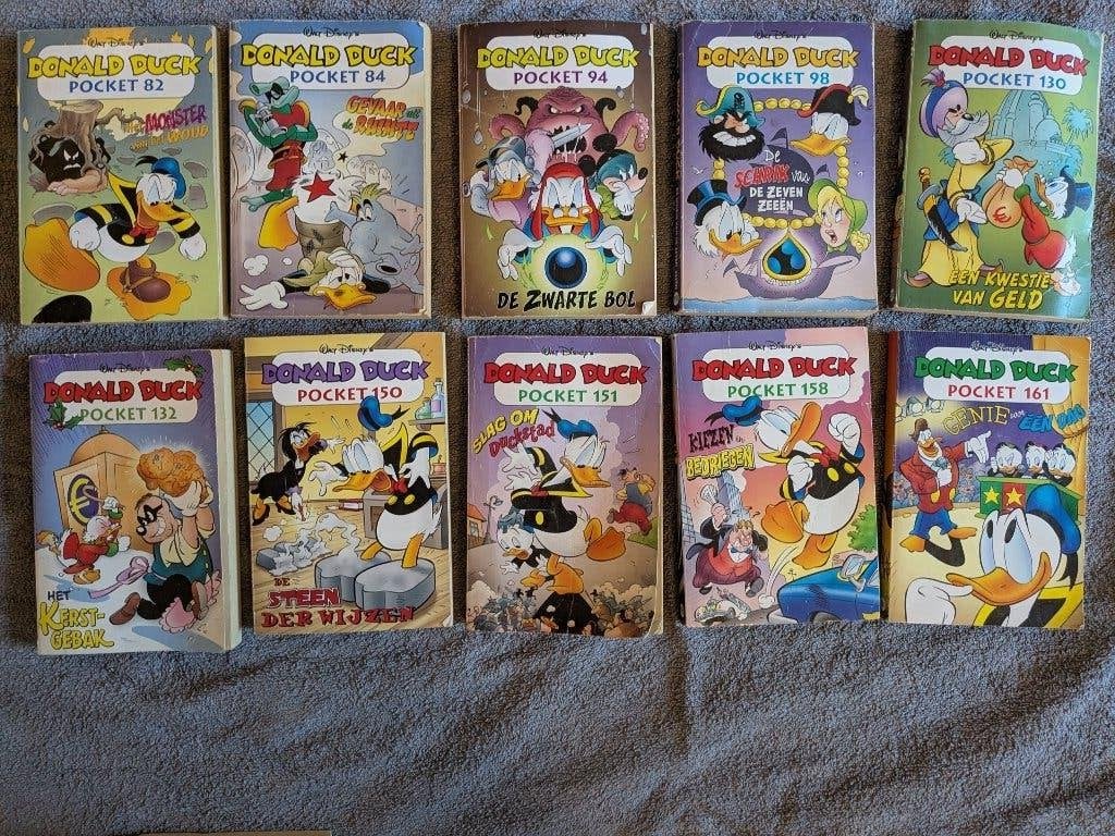 Donald Duck pockets, Boeken, Meerdere stripboeken, Ophalen of Verzenden, Gelezen