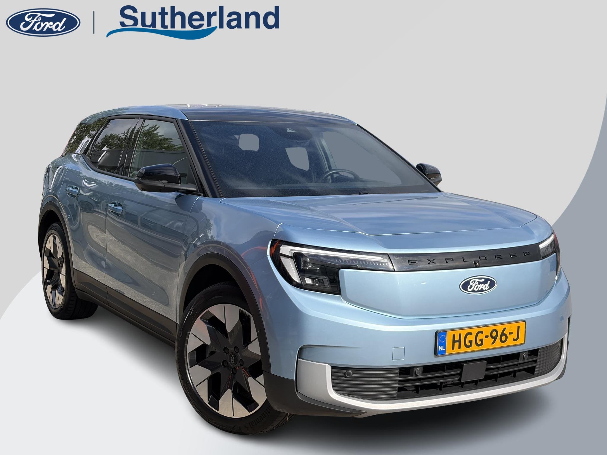 Ford Explorer Premium Extended Range RWD 77 kWh 286pk | Pano, Auto's, Ford, Automaat, Achterwielaandrijving, Gebruikt, Blauw