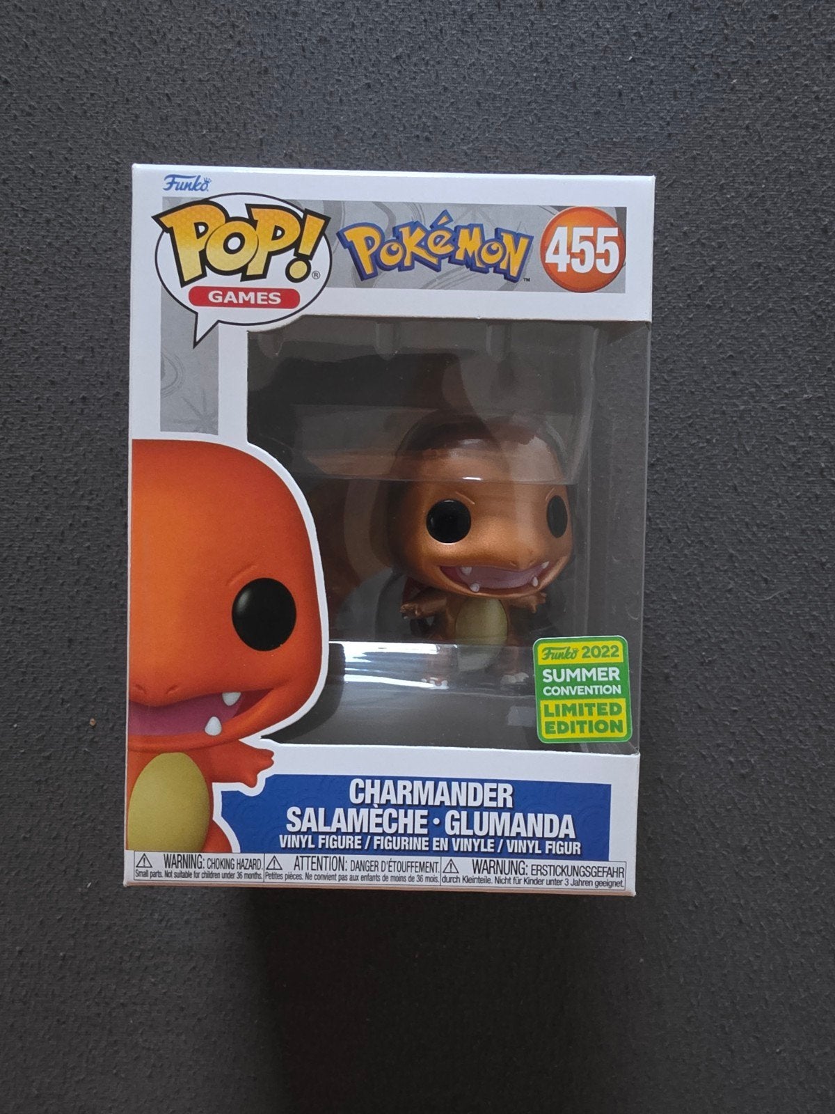 Funko Pop! Pokémon Charmander 455 Limited Edition, Verzamelen, Poppetjes en Figuurtjes, Ophalen of Verzenden, Nieuw