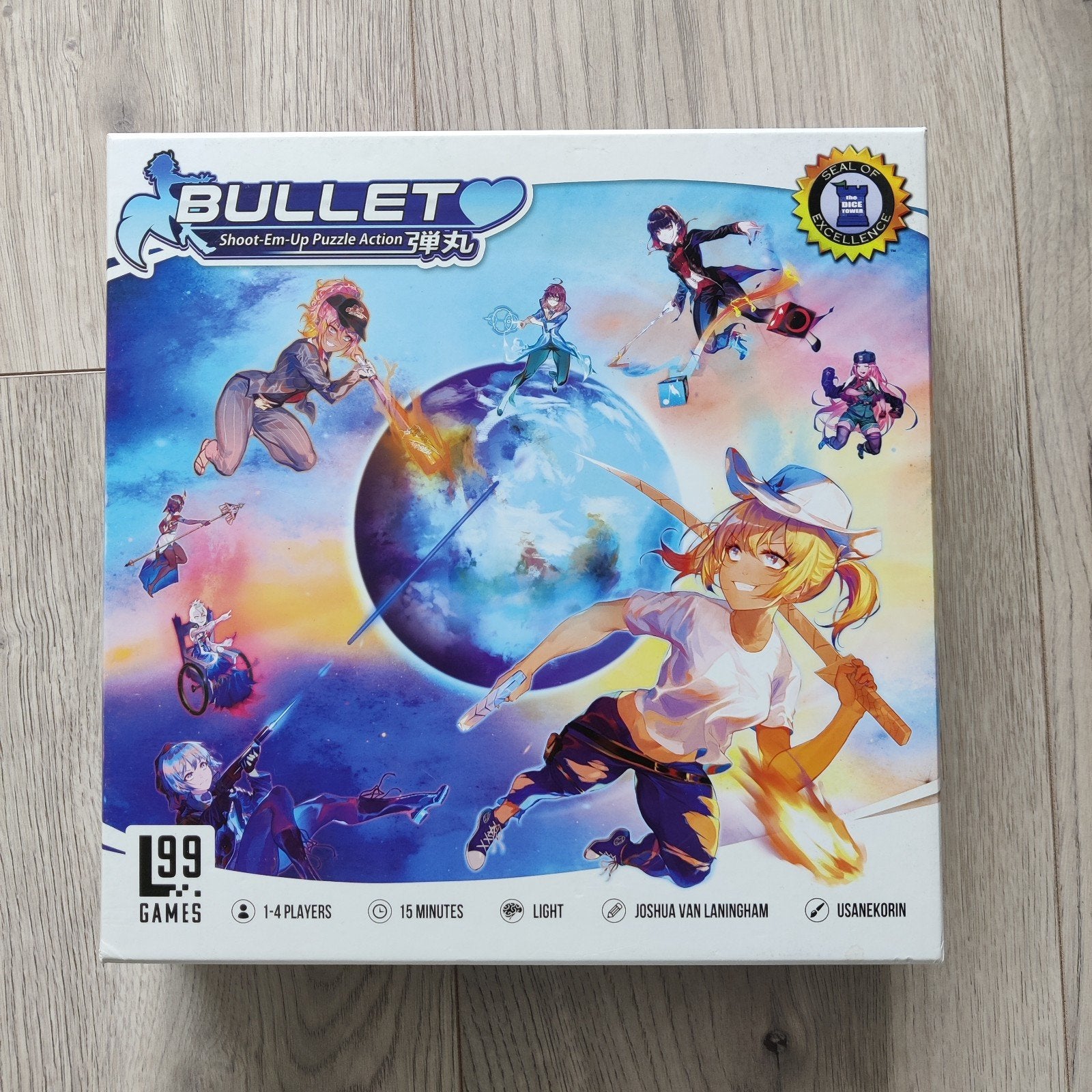 Bullet Heart (Level 99 Games), Hobby en Vrije tijd, Een of twee spelers, Ophalen of Verzenden, Zo goed als nieuw, Level 99 Games