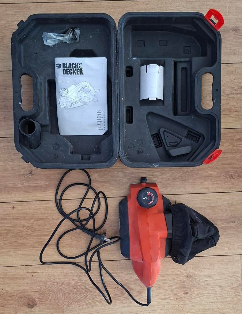 BLACK & DECKER elektrische schaaf, Ophalen of Verzenden, Boormachine