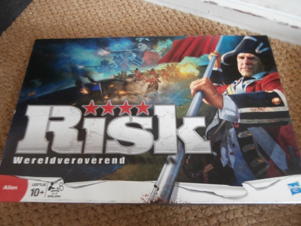 Gezelschapsspel Risk wereld veroverend Hasbro spel bordspel, Ophalen of Verzenden, Zo goed als nieuw, Hasbro