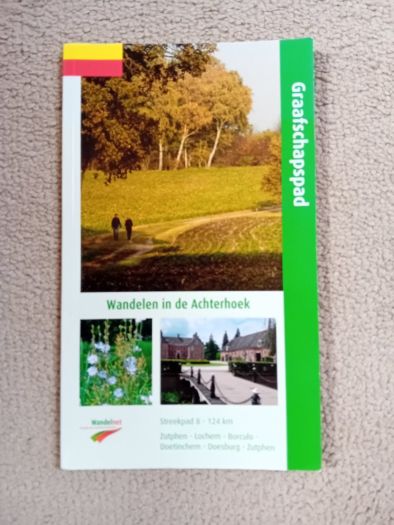 Wandelgids Graafschapspad, Overige merken, Europa, Ophalen of Verzenden, Zo goed als nieuw