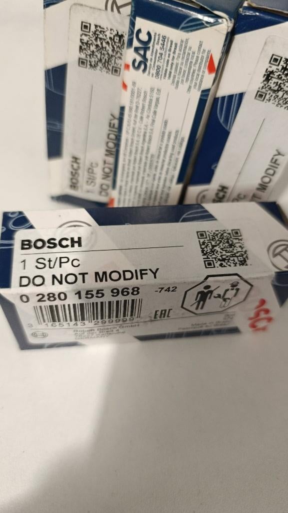 Bosch injectoren (0280155968) NIEUW, Ophalen of Verzenden, Nieuw, Volvo