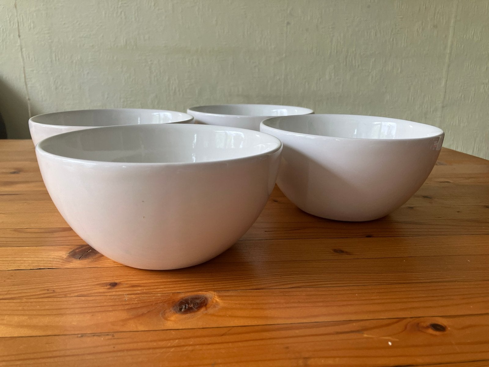 Set van 4 Hema dessert- of soepkommen, Ophalen, Zo goed als nieuw, Hema, Kom(men)