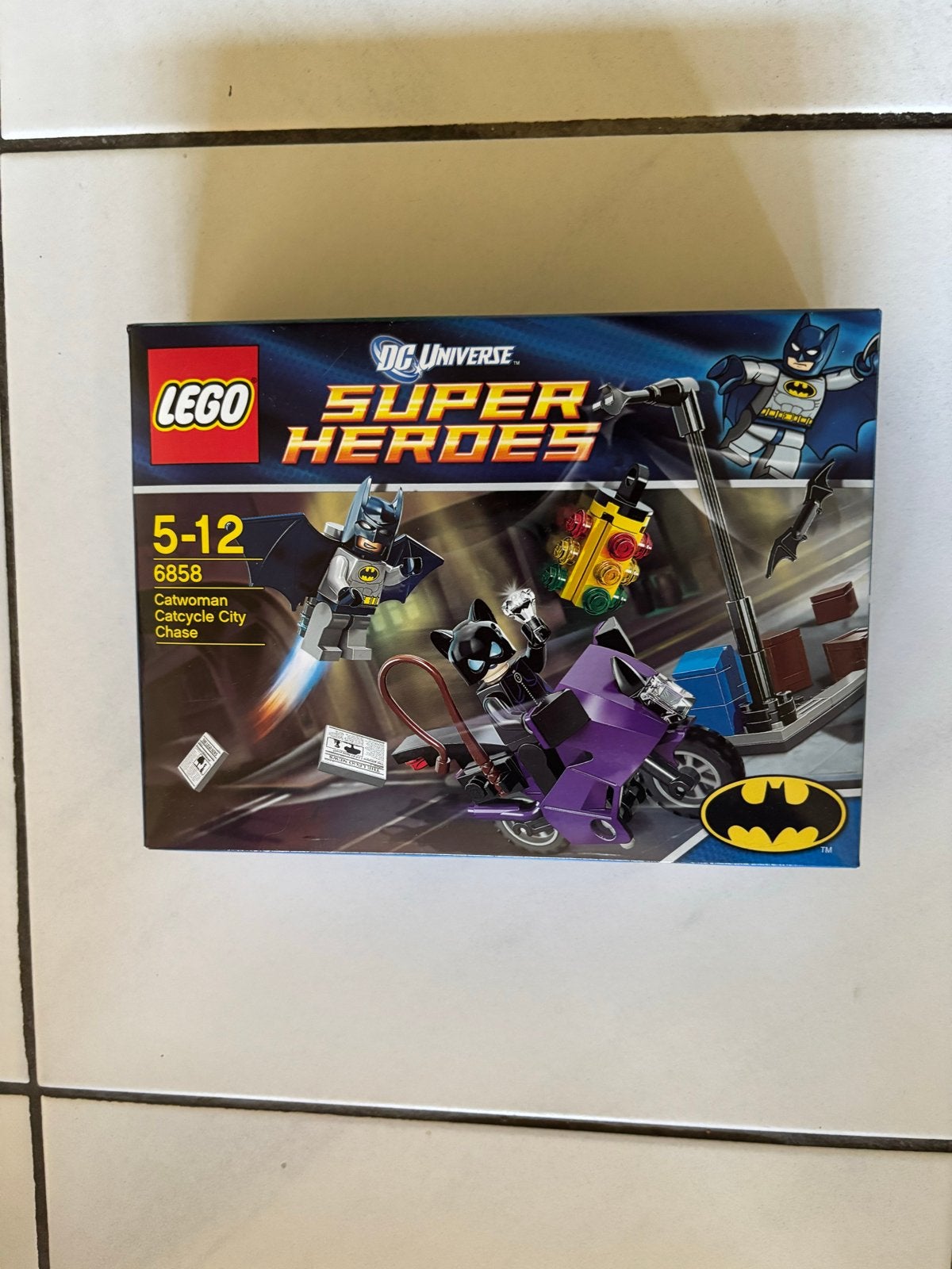 Lego Super Heroes 6858 Catwoman Catcycle City Chase NIEUW, Lego, Nieuw, Ophalen of Verzenden, Complete set