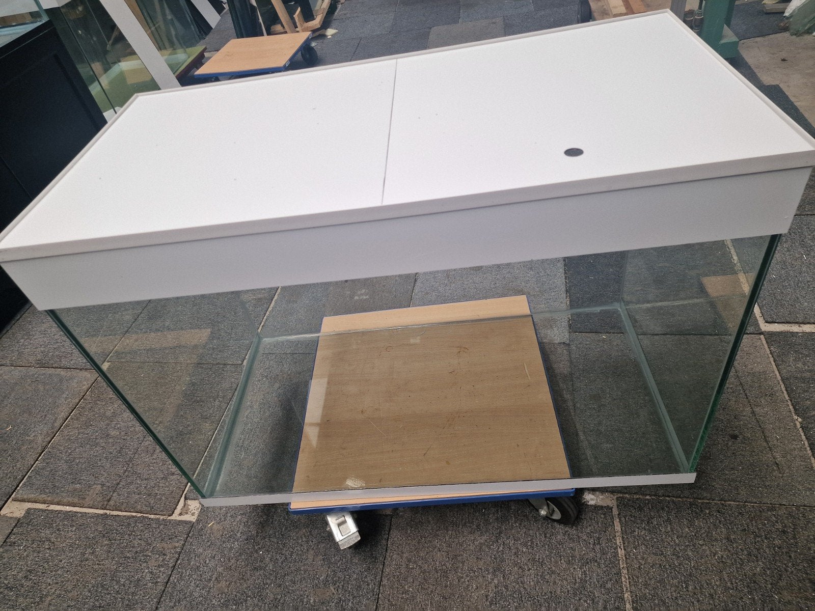 Nieuw  100x50x70 inclusief  kap  425.00  euro  in IJmuiden, Ophalen of Verzenden, Aquariumbouwer, Info@aquariumbouwer.nl, Deutzstraat 2 1976bl