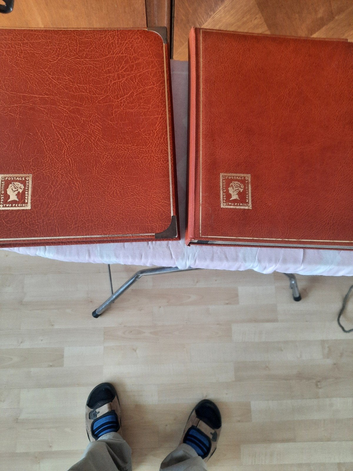 2 insteekalbums 20 bladen, Postzegels en Munten, Ophalen of Verzenden, Verzamelalbum