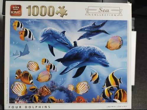 king puzzel vissen, Ophalen, Gebruikt