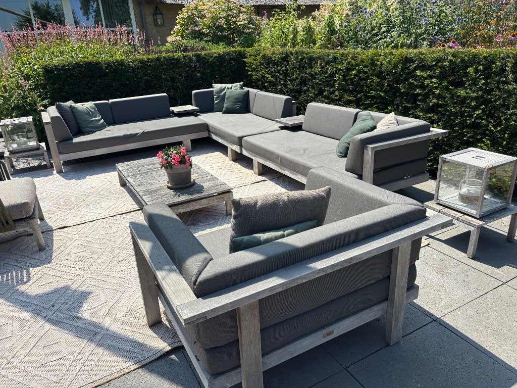 Tuin lounge set Tribu, Ophalen, Gebruikt, Teakhout, Loungeset