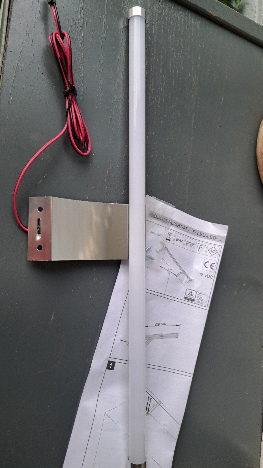 2 stuks LED Over-Cabinet Light - 6000K, 255lm, Metaal, Wit, Overige merken, Nieuw