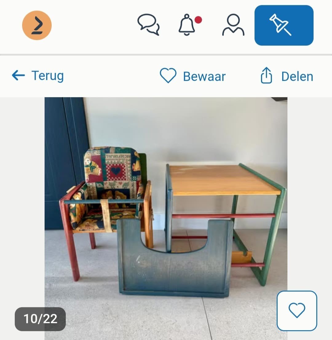 box en kinderstoel, Kinderen en Baby's, Ophalen, Gebruikt