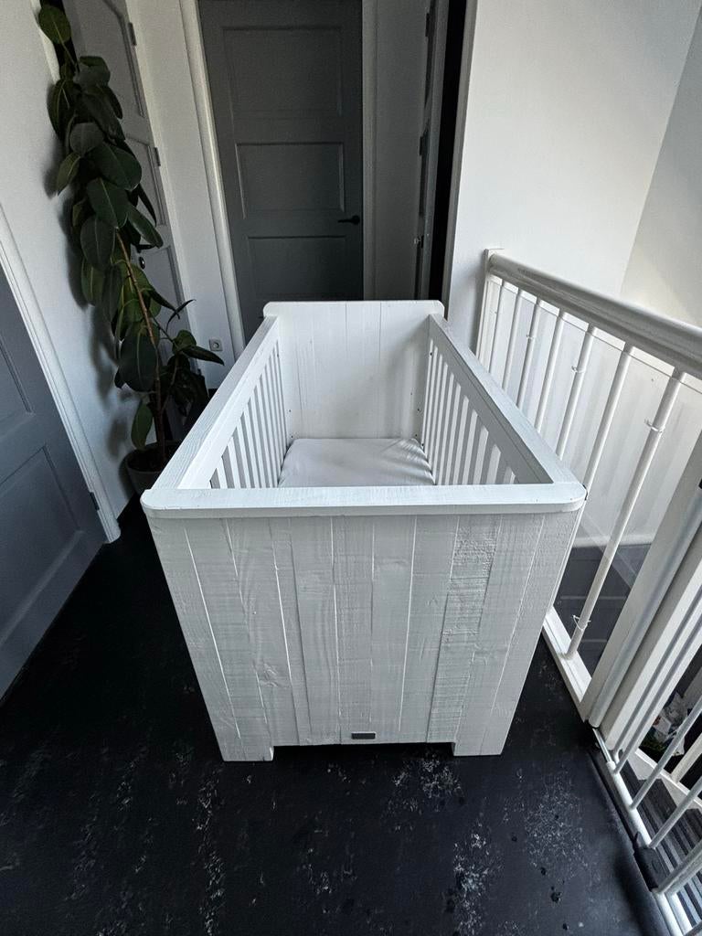 Wit ledikant Coming Kids incl matras, Ophalen, Gebruikt, Ledikant