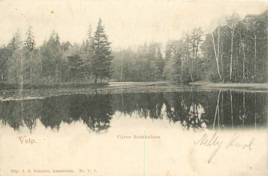 701-037-019 Velp Vijver Beekhuizen, Verzenden, Voor 1920, Gelderland