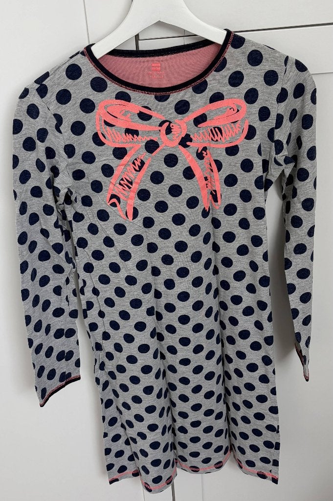 Pyjama jurk / Nachthemd lange mouwen maat 158/164 HEMA, Nacht- of Onderkleding, Meisje, Ophalen of Verzenden, Zo goed als nieuw