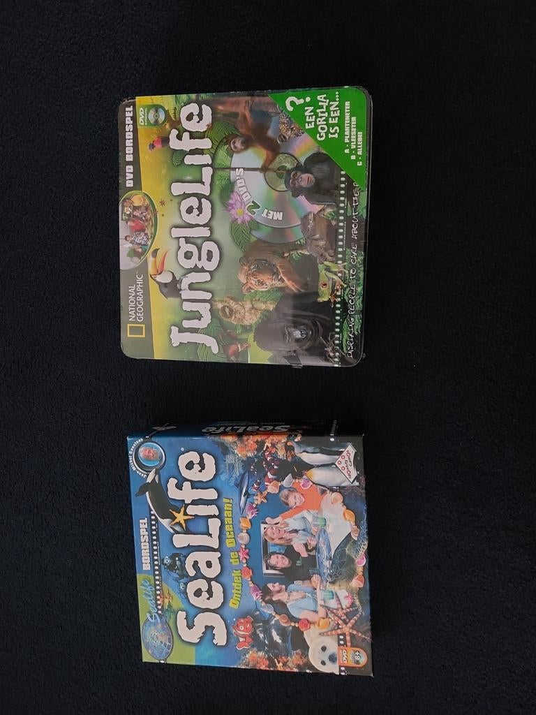 Bordspel sealife en junglelife, Kinderen en Baby's, Speelgoed | Educatief en Creatief, Ophalen of Verzenden, Nieuw