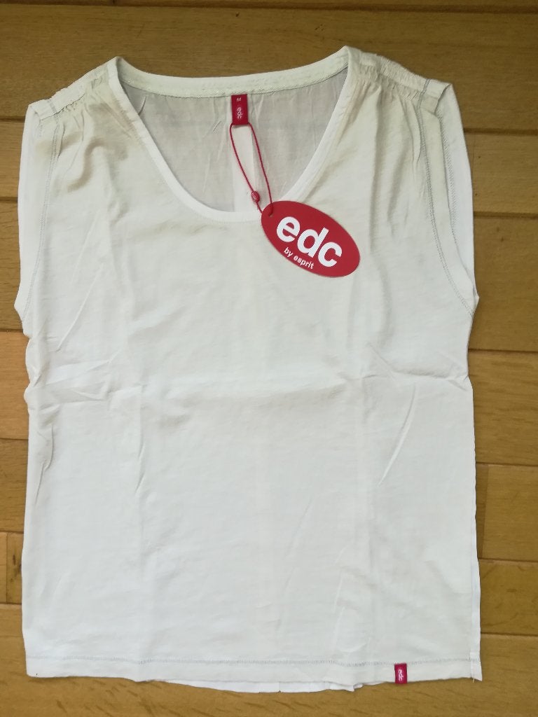 EDC by ESPRIT t- shirt beige - nieuw -, Beige, Nieuw, Ophalen of Verzenden, Korte mouw