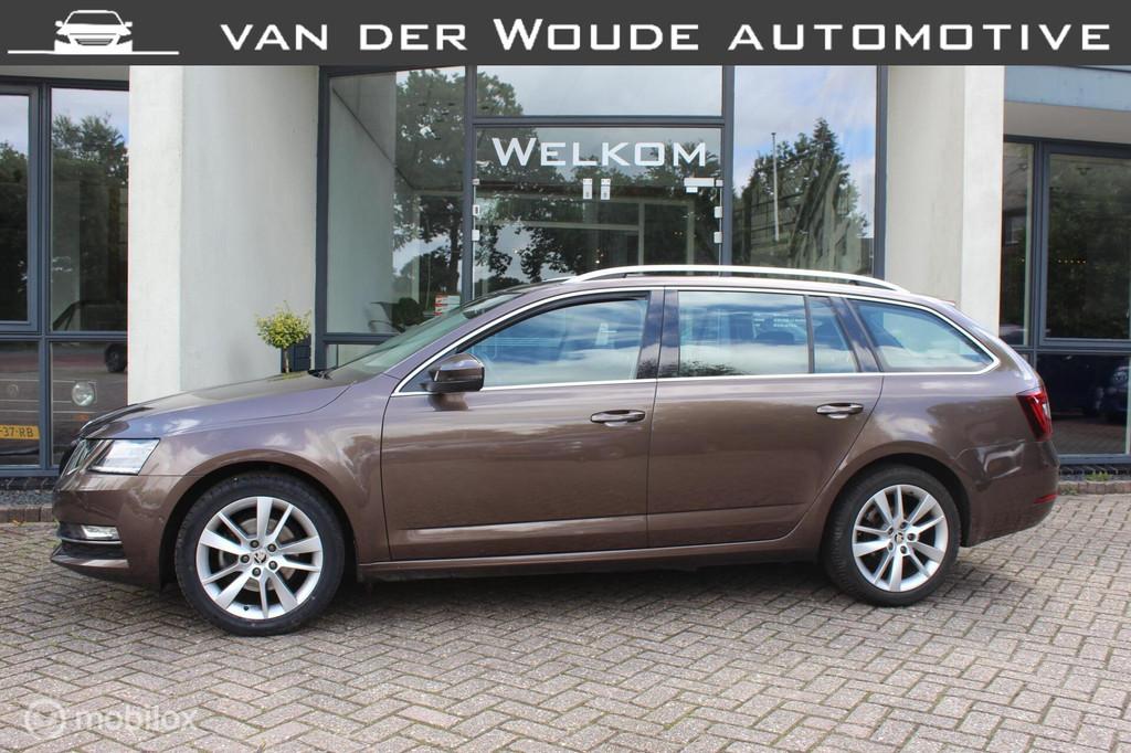 Skoda Octavia Combi 1.0 TSI LED Trekhaak Stoel.verw|Automaat, Bruin, 116 pk, Origineel Nederlands, 3 cilinders