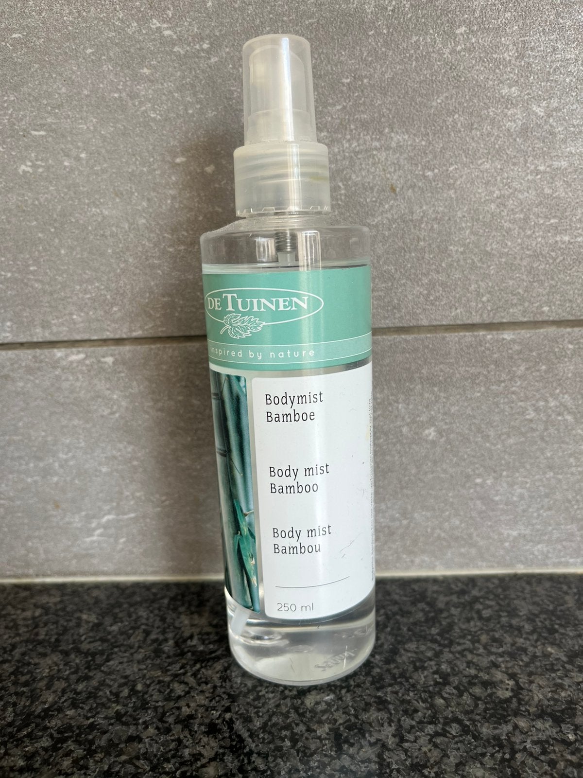 NIEUW - de Tuinen bodymist bamboe 250ml, Ophalen of Verzenden, Nieuw