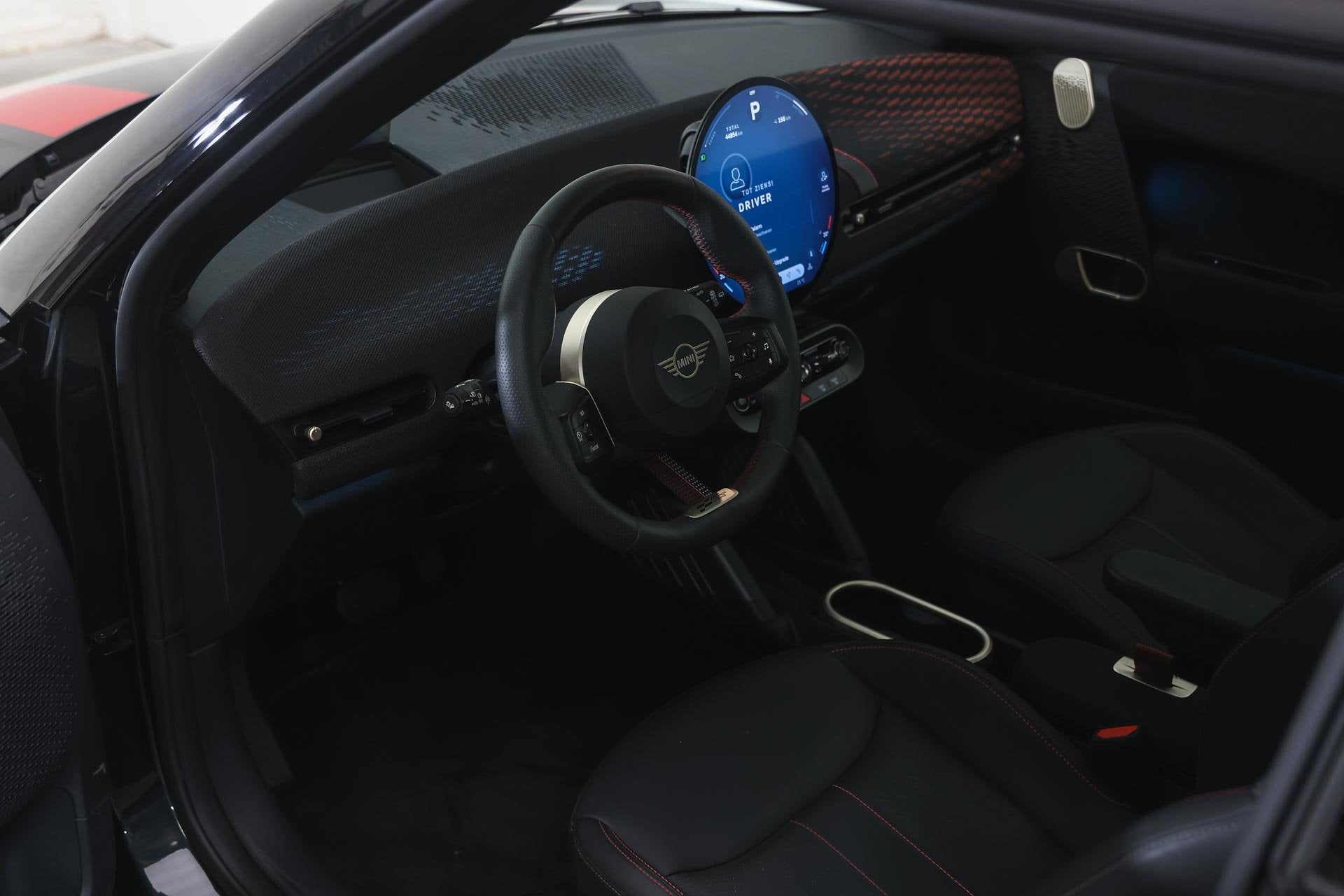 MINI Hatchback Cooper SE / John Cooper Works / Pakket XL / J, Auto's, Dealer onderhouden, Gebruikt, Zwart, Met garantie (alle)