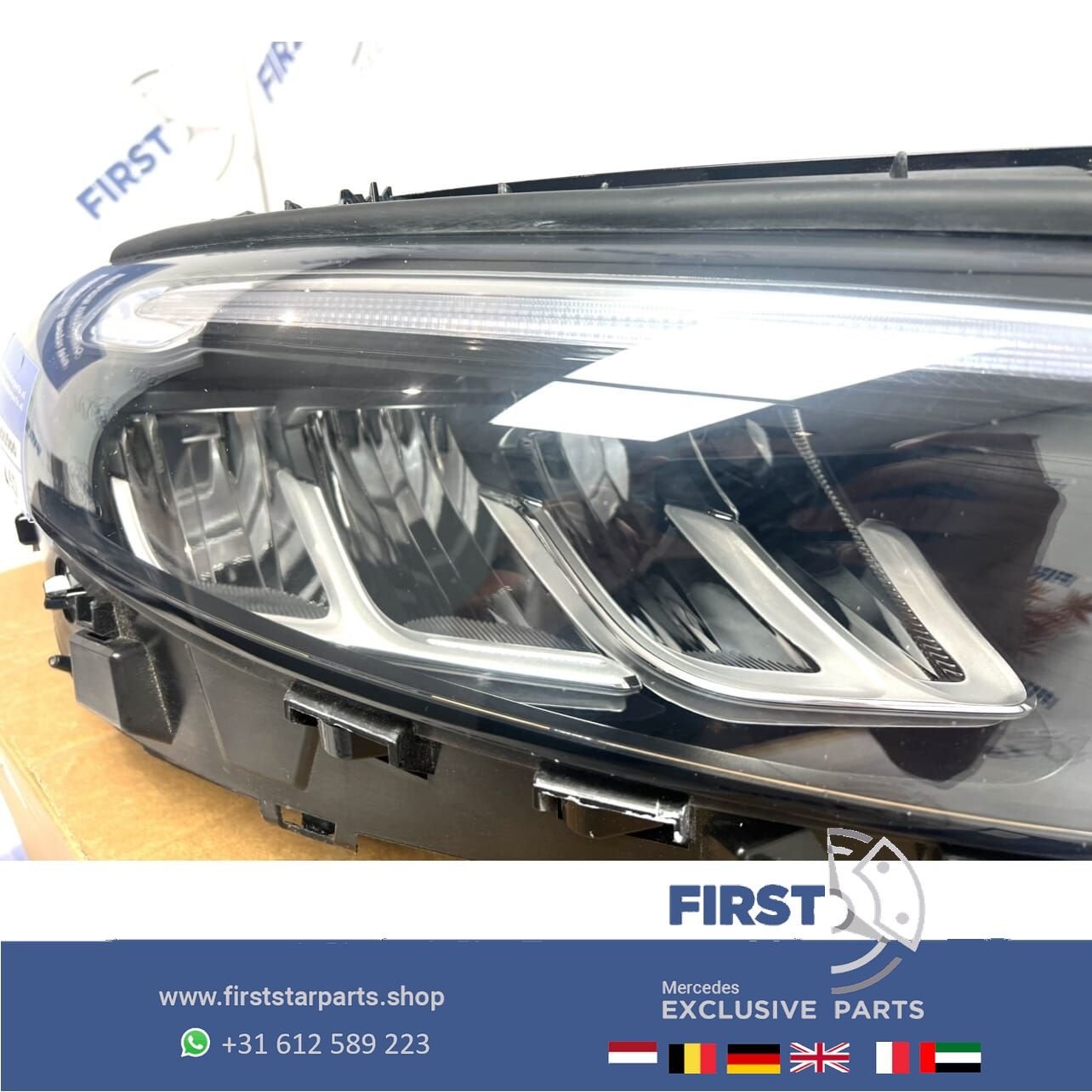 A1779065204 W177 FACELIFT A35 A45 AMG HALF LED KOPLAMP RECHT, Auto-onderdelen, Gebruikt, -, Ophalen of Verzenden, -