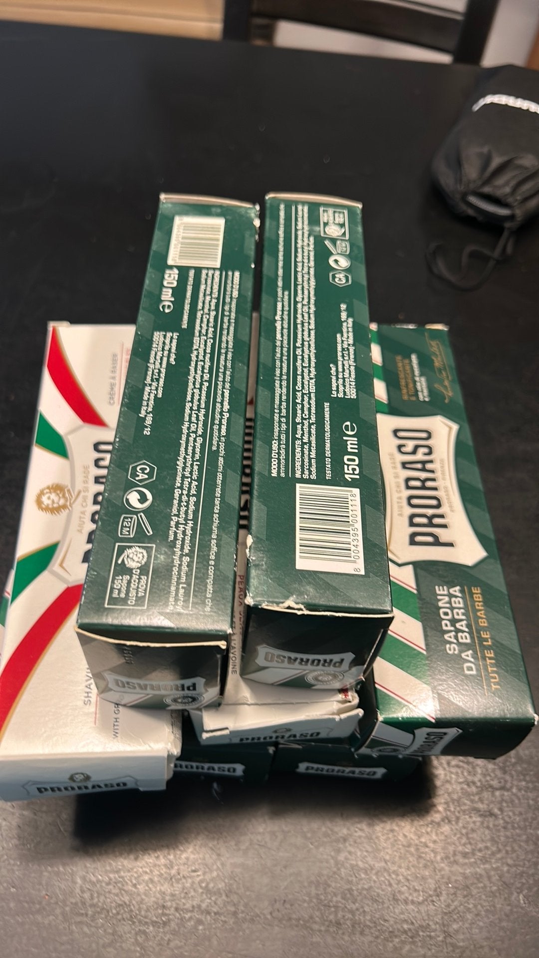 Proraso scheercreme, Verzenden, Zo goed als nieuw, Gehele gezicht