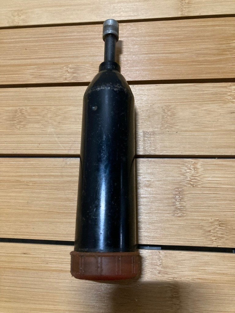 Vetspuit Oldtimer-vetspuit smeernippel-spuit stoot-vetspuit, Ophalen of Verzenden, Zo goed als nieuw, Overige typen, Overige merken