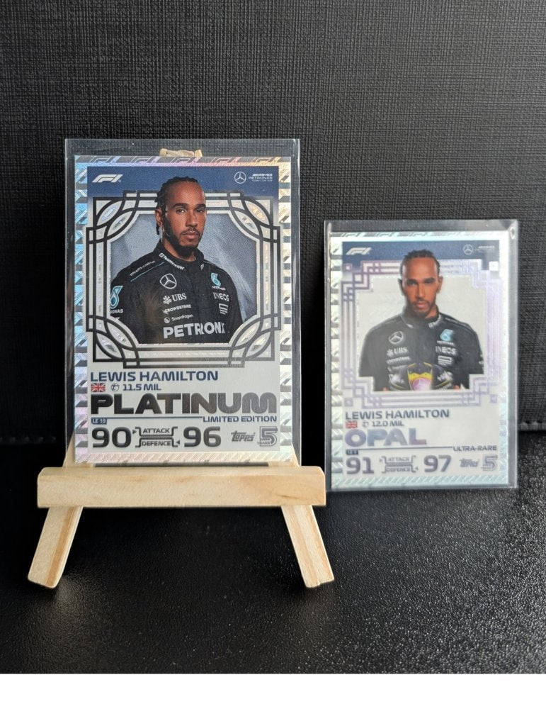 Topps turbo attax f1 lewis hamilton limited, Ophalen of Verzenden, Nieuw, Formule 1