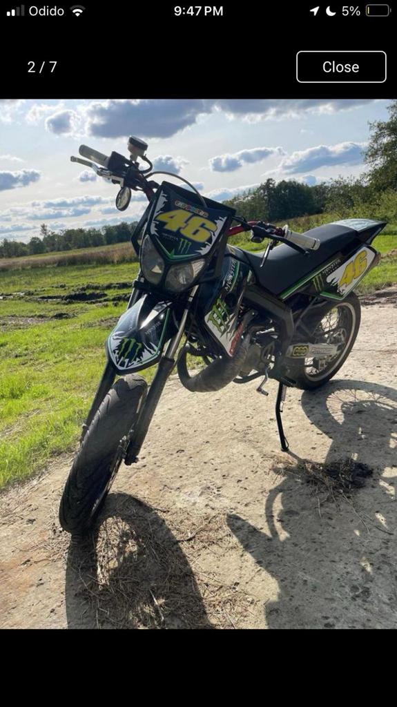 Derbi sm xtreme opknapper, Fietsen en Brommers, Brommers | Crossbrommers, Gebruikt, Derbi, Ophalen